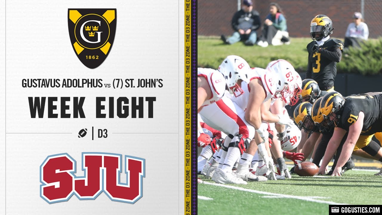 Gustavus Adolphus Vs 7 Saint John s Highlights D3 College Football gustavus-adolphus-vs-7-saint-john-s-highlights-d3-college-football