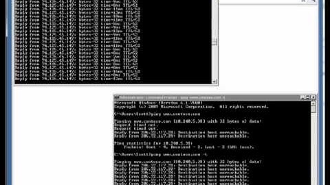 Ping and Tracert walkthroughs-Week1