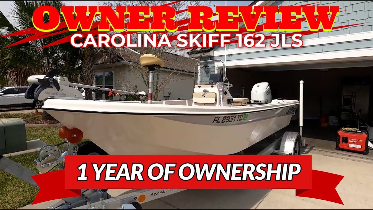 Carolina Skiff 162 JLS 1 Year Review YouTube