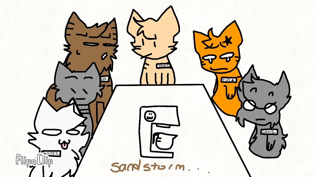who broke the coffee machine : warrior cats first gen animatic