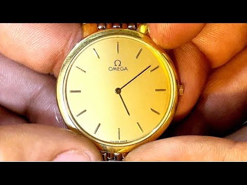 VINTAGE OMEGA. How to replace a battery watch. Original #everyone # ...