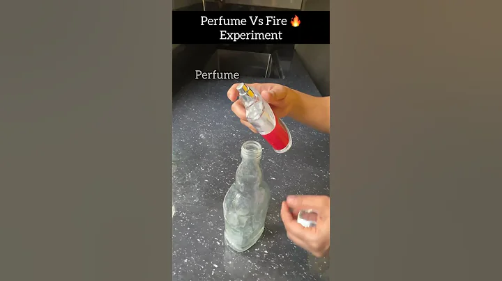 Easy Simple Science Experiment | Glass Bottle And Perfume 🔥| #scienceexperiment #shorts #trend