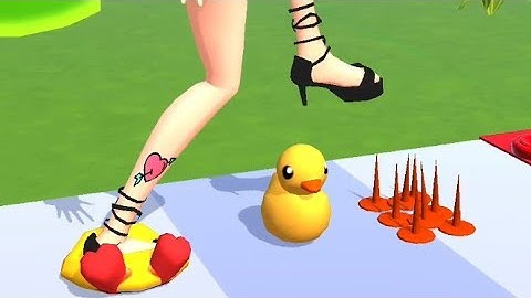 Tippy Toe 3D - ASMR Fun Game - Android/iOS Gameplay Walkthrough Part-4