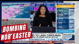Intense Nor'easter Takes Aim At The Carolinas As Northeast Dodges Major Weekend Storm