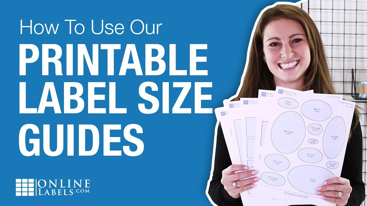 Printable Label Sizes