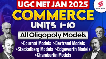 UGC NET Jan 2025 Commerce Final Revision | UGC NET Commerce Most Expected Questions | Shubham Sir