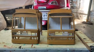 Miniature borwell trucks cabin making video part-1// AshokLeyland  June 2, 2021