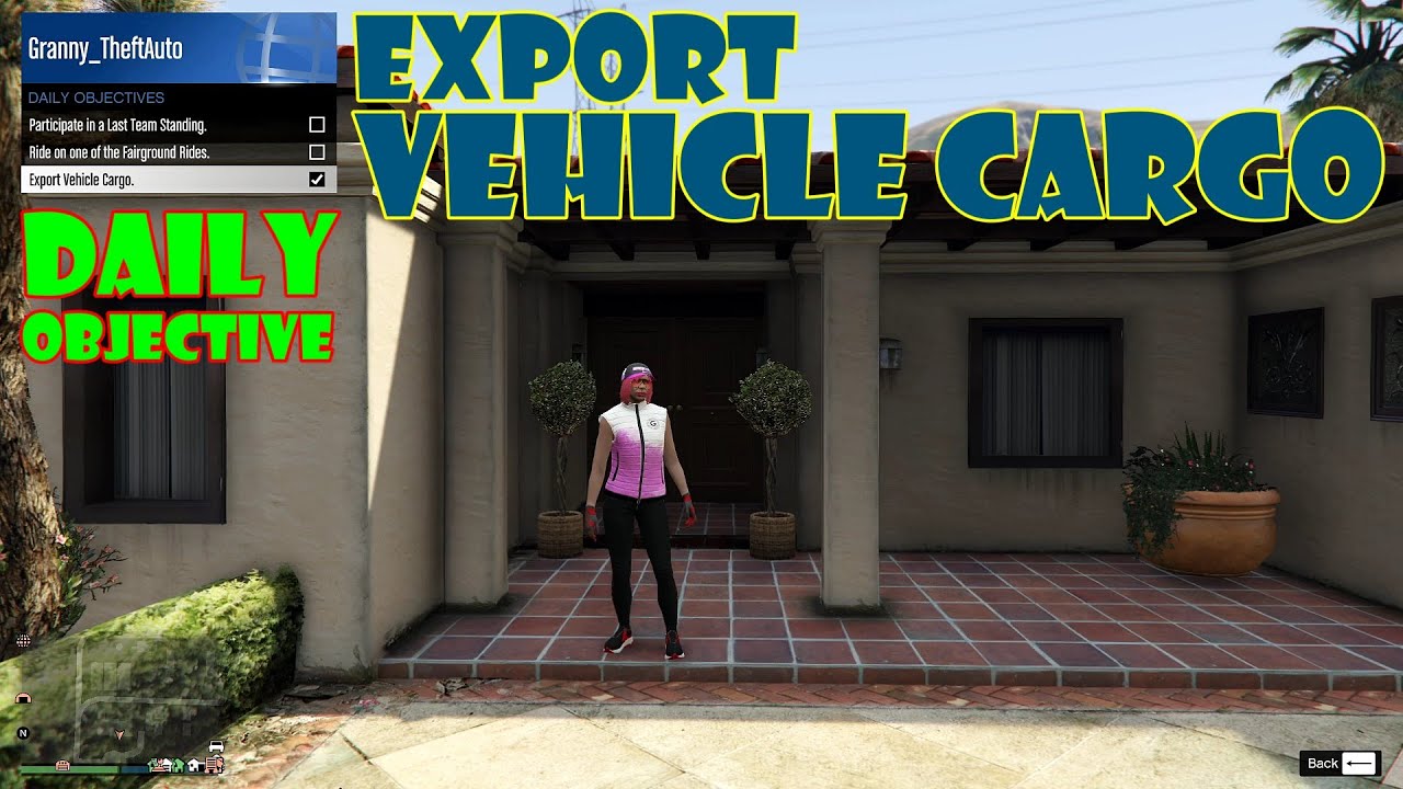 Export Vehicle Cargo Daily Challenges GTA Online YouTube
