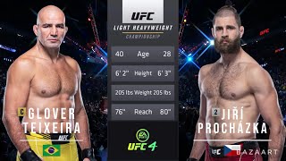 Glover Teixeira Vs Jiri Prochazka Full Fight Ufc 275
