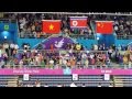 North Korean National Anthem - Gold Medal Balance Beam - Asian Games 2014
