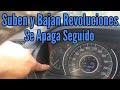 Tiembla Suben y Bajan Las Revoluciones y Se Apaga Muy Seguido