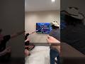 The boy inside the game actually said