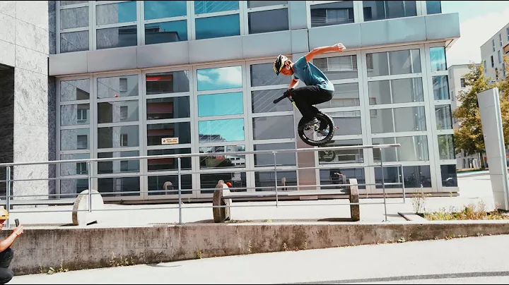 Extreme Unicycling in Fribourg