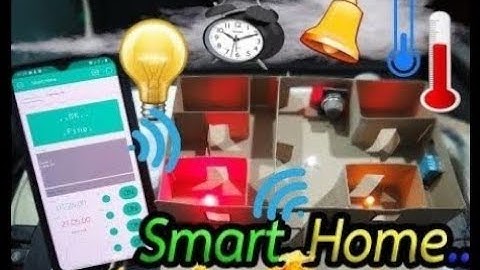 DIY mini projects Smart Home Esp8266 + Blynk (ต้นเเบบ)