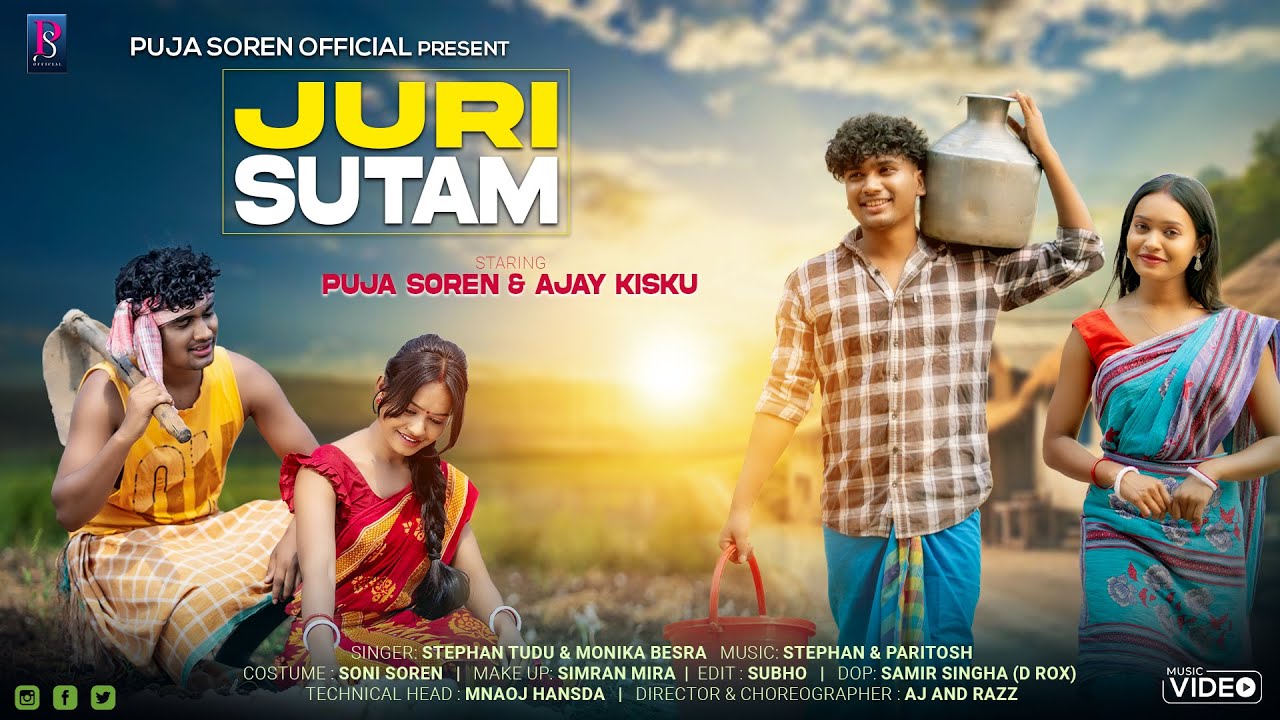 JURI SUTAM | FULL VIDEO | NEW SANTALI VIDEO 2025 | AJAY KISKU & PUJA SOREN | STEPHAN TUDU & MONIKA