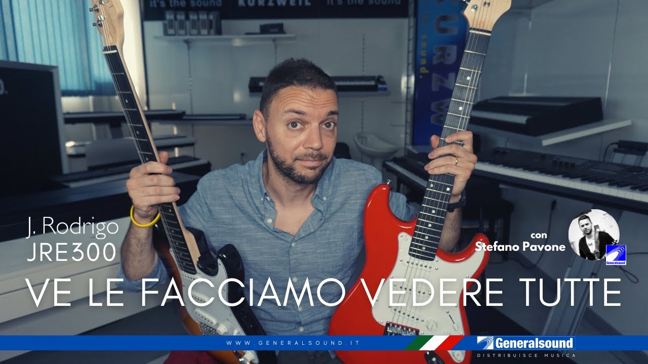 J.Rodrigo elettriche: tutte le finiture - Generalsound TV