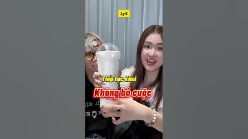 Thử Thách Cầm Gần 1 🍠 Khui 10 Ly Trà Sữa May Mắn… Cái Kết Hú Hồn (P2)  #shorts || Yến Nồi Cơm Điện