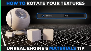 How to rotate texture in Unreal Engine 5 | Beginner Tutorial