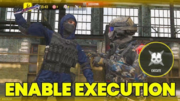 HOW TO ENABLE EXECUTION & FINISHER MOVE IN COD MOBILE