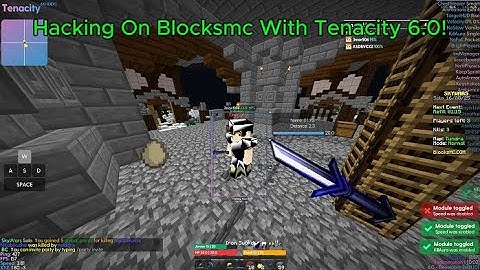Hacking On Blocksmc With Tenacity 6.0!
