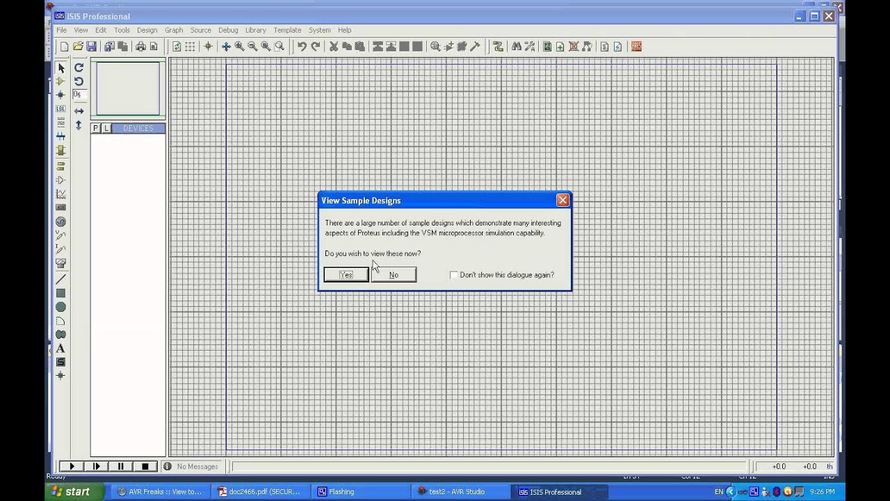 jabjoodmcu#3 external interrupt pin int0 avr studio5.avi - YouTube