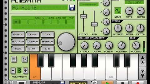 Lets play Caustic PCM-Synth