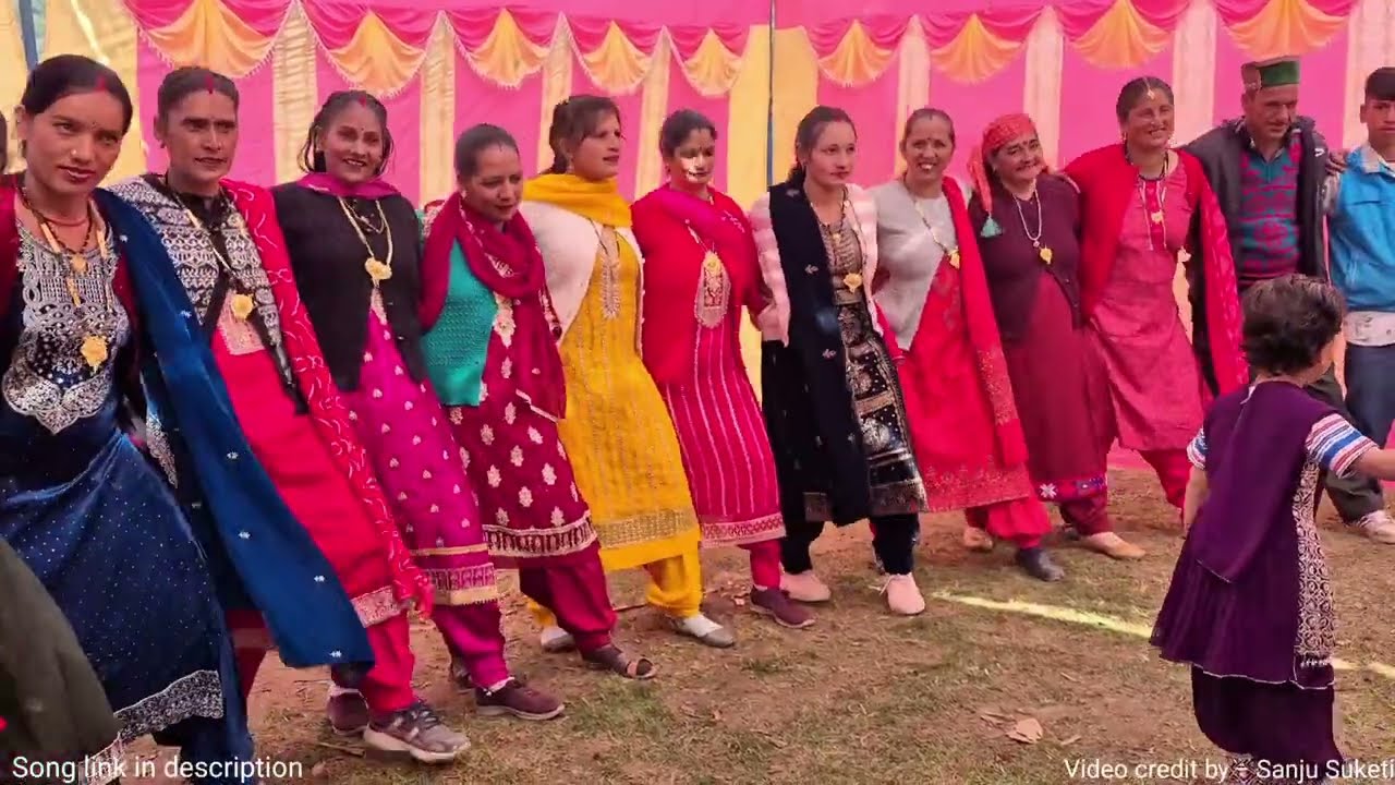ये लागी सराजी नाटी।  Himachali Pahadi Nati Video || 