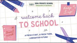 Welcome Back to School 2026-27