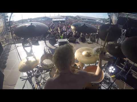 Oceanhoarse-Fading Neons-drum cam-Rockfest 2019-Finland