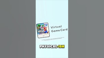 Nintendo Virtual Game Cards