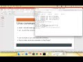 Unix Commands Touch Cat