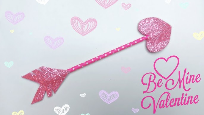 DIY Valentine Decoration Craft: Paper Heart Hanging for DIY Room Decor on  Valentine's Day 