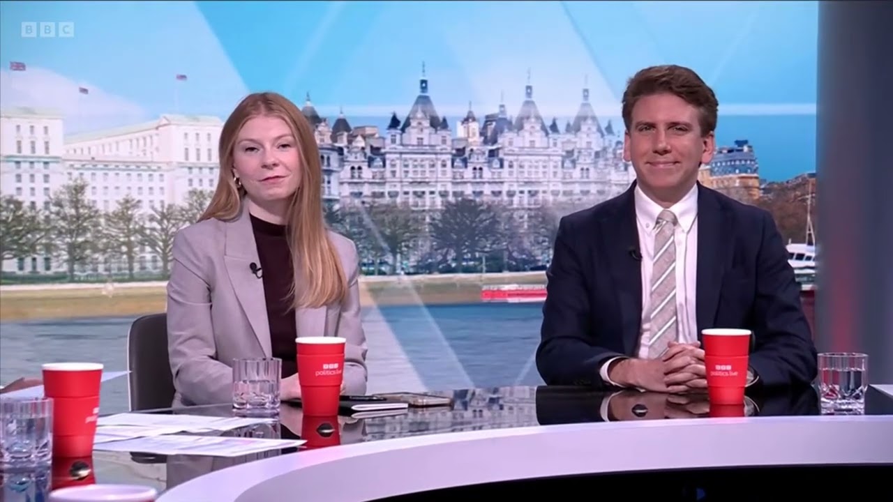 BBC Two: Politics Live intro and closing (1/9/25)