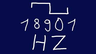 18901 hz square