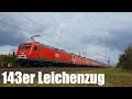 MEG Schrottzug mit 14 143ern auf ihrer letzten Reise zur Verwertung | 14.04.2021