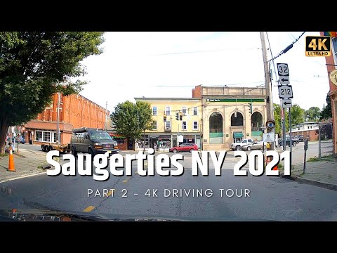 Saugerties NY Exit 20 | Summer | Dash Cam Tour