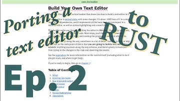 Porting a text editor to Rust - Part 2