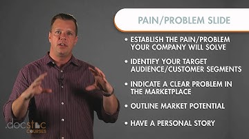 Pain/Problem (Opportunity Slide) - Creating The Killer Business Plan