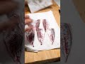 豆アジの一番美味しい食べ方 #アジ #刺身 #レシピ