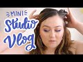 Mini Studio Vlog - Quarantine Thanksgiving &amp; Online Store Launch Date