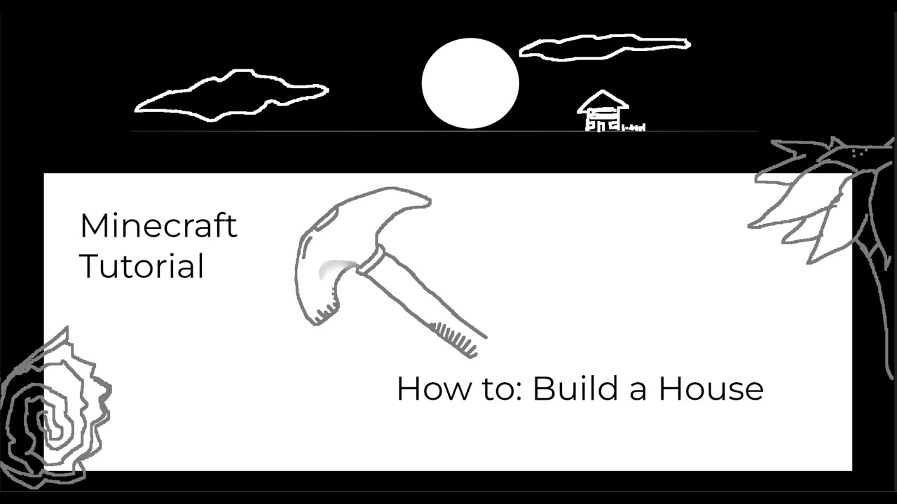 Basic House Building Tutorial - Minecraft - YouTube