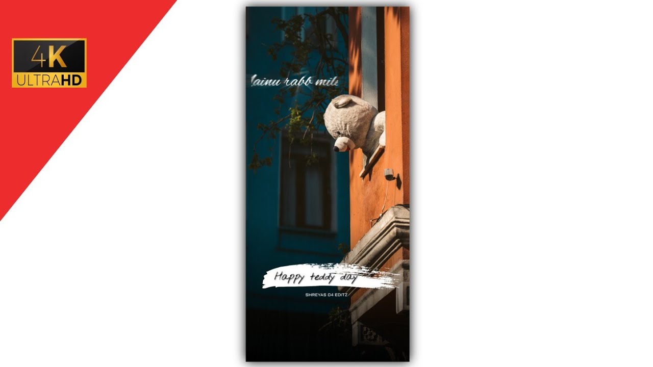 teddy day Full screen status 🐻 | happy teddy day 4k status | teddy day status