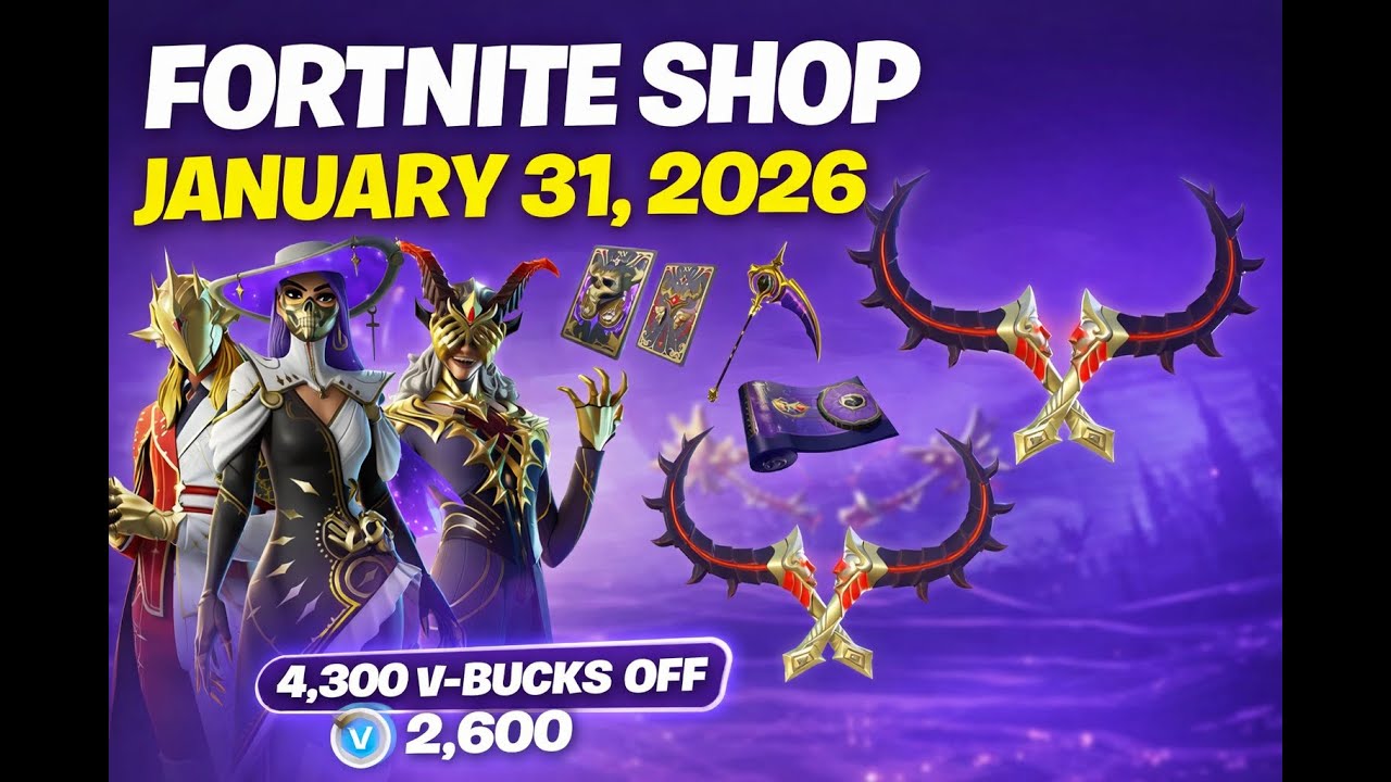 THIS FORTNITE Shop is Insane 😳 | January 31,2026 Item Shop