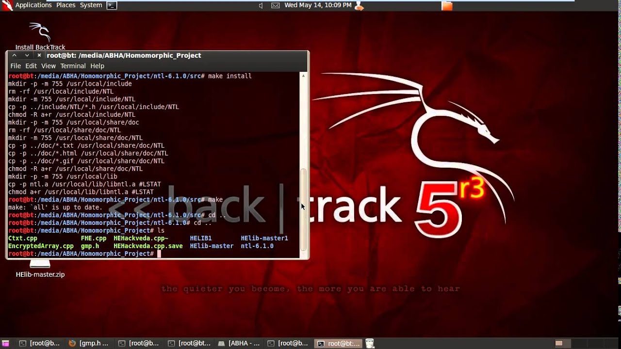 implementation of homomorphic encryption