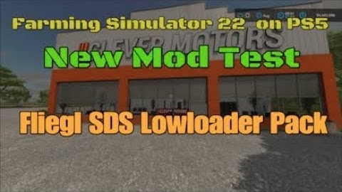 Fliegl SDS Lowloader Pack / Mew mod for all platforms on July 4 for FS22