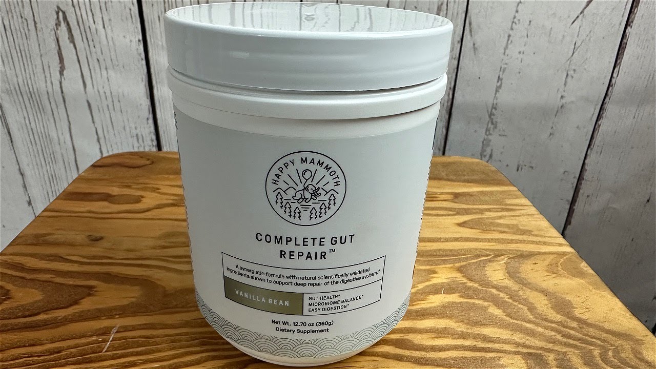 Обзор пробиотика Happy Mammoth Complete Gut Repair