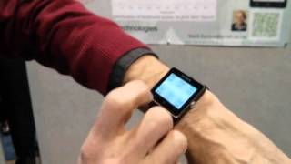 CHI 2014 WiP 20712:  Towards High Quality Text Entry on Smartwatches screenshot 5