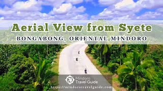 Tranquil Highway Serenity: Aerial Views of Syete, Bongabong, Oriental Mindoro 🌳