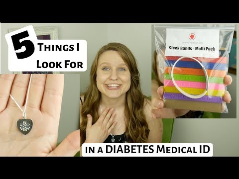 What I Look For in a DIABETES Medical ID!