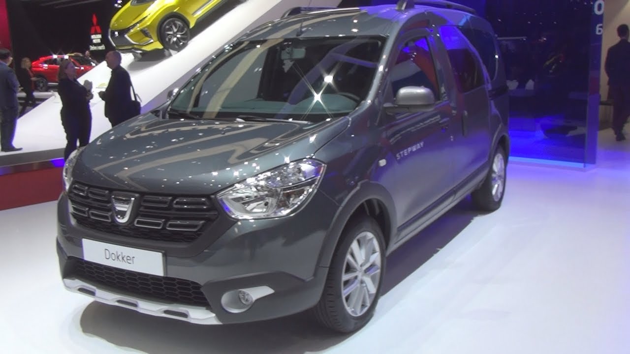 Dacia Dokker Stepway Unlimited TCe 115 S&S (2017) Exterior and Interior in  3D 